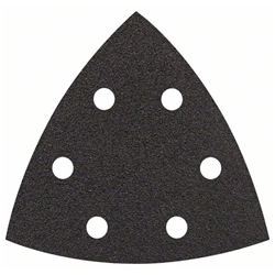 Bosch Schleifblatt F355, 93mm, 80, 6 Löcher, Klett, 5er-Pack Nr. 2608605192