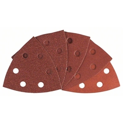 Bosch Schleifblatt F460 BFWP, 93mm, K 60, 80, 100, 120, 180, 6 Löcher, 10er-Pack Nr. 2608607540