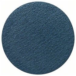 Bosch Schleifblatt F550, EXPERT for Metal, 115mm, 40, ungelocht, Klett, 5er-Pack Nr. 2608608Y03
