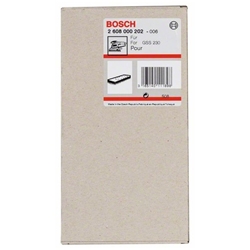 Bosch Schleifplatte 185x93mm, für GSS 230 A, GSS 230 AE, mit Kletthaftung Nr. 2608000202