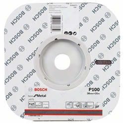 Bosch Schleifrolle J475 Best for Metal, Gewebeschleifrolle, 38mmx25m, 100 Nr. 2608608C32