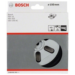 Bosch Schleifteller weich, 150mm, für GEX 150 AC, PEX 15 AE Nr. 2608601051