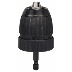 Bosch Schnellspannbohrfutter bis 10mm, 1-10mm, 1/4-Zoll-Außensechskantschaft Nr. 2608572075