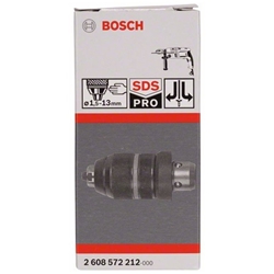 Bosch Schnellspannbohrfutter mit Adapter, 1,5 bis 13mm, SDS plus, für GBH 2-26 DFR Nr. 2608572212