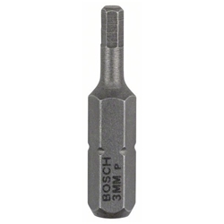 Bosch Schrauberbit Extra-Hart HEX 3, 25mm, 3er-Pack Nr. 2607001722