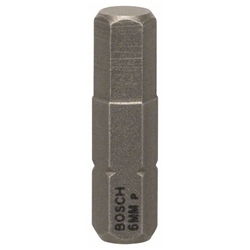 Bosch Schrauberbit Extra-Hart HEX 6, 25mm, 3er-Pack Nr. 2607001728