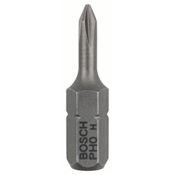 Bosch Schrauberbit Extra-Hart PH 0, 25mm, 3er-Pack Nr. 2607001506