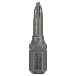 Bosch Schrauberbit Extra-Hart PH 1, 25mm, 3er-Pack Nr. 2607001508