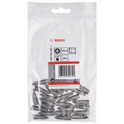 Bosch Schrauberbit Extra-Hart PH 2, 25mm, 25er-Pack Nr. 2607001513