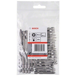 Bosch Schrauberbit Extra-Hart PH 2, 49mm, 25er-Pack Nr. 2607002503