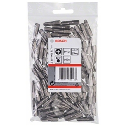 Bosch Schrauberbit Extra-Hart PH 3, 25mm, 100er-Pack Nr. 2607001517