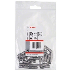 Bosch Schrauberbit Extra-Hart PH 3, 25mm, 25er-Pack Nr. 2607001516
