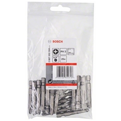 Bosch Schrauberbit Extra-Hart PH 3, 49mm, 25er-Pack Nr. 2607002504