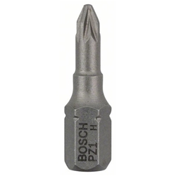 Bosch Schrauberbit Extra-Hart PZ 1, 25mm, 25er-Pack Nr. 2607001556