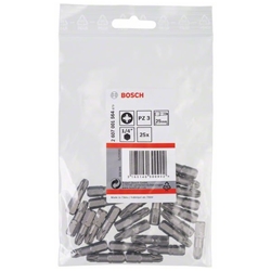 Bosch Schrauberbit Extra-Hart PZ 3, 25mm, 25er-Pack Nr. 2607001564