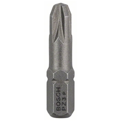 Bosch Schrauberbit Extra-Hart PZ 3, 25mm, 3er-Pack Nr. 2607001562
