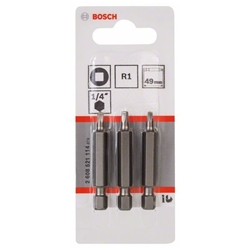 Bosch Schrauberbit Extra-Hart R1, 49mm, 3er-Pack Nr. 2608521114