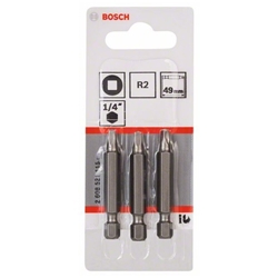 Bosch Schrauberbit Extra-Hart R2, 49mm, 3er-Pack Nr. 2608521115