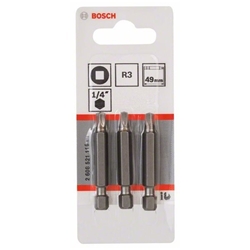Bosch Schrauberbit Extra-Hart R3, 49mm, 3er-Pack Nr. 2608521116