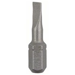 Bosch Schrauberbit Extra-Hart S 0,6x4,5, 25mm, 25er-Pack Nr. 2607001460