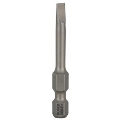 Bosch Schrauberbit Extra-Hart S 0,6x4,5, 49mm, 3er-Pack Nr. 2607001477
