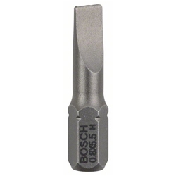 Bosch Schrauberbit Extra-Hart S 0,8x5,5, 25mm, 3er-Pack Nr. 2607001461