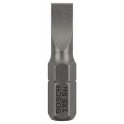 Bosch Schrauberbit Extra-Hart S 1,0x5,5, 25mm, 3er-Pack Nr. 2607001464