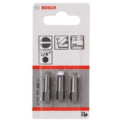 Bosch Schrauberbit Extra-Hart S 1,2x6,5, 25mm, 3er-Pack Nr. 2607001466