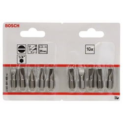 Bosch Schrauberbit Extra-Hart S 1,2x8,0, 25mm, 10er-Pack Nr. 2607001469