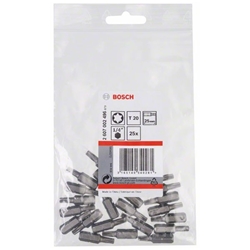 Bosch Schrauberbit Extra-Hart T20, 25mm, 25er-Pack Nr. 2607002496
