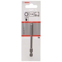 Bosch Schrauberbit Extra-Hart T25, 89mm, 1er-Pack Nr. 2607001654