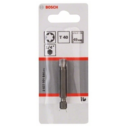 Bosch Schrauberbit Extra-Hart T40, 49mm, 1er-Pack Nr. 2607001644
