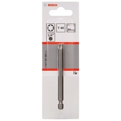Bosch Schrauberbit Extra-Hart T40, 89mm, 1er-Pack Nr. 2607001660