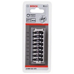 Bosch Schrauberbit Impact Control Insert Bit Pack (8xT15) Nr. 2608522379