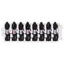 Bosch Schrauberbit Impact Control Insert Bit Pack, 8-tlg. (8xPZ2) Nr. 2608522325
