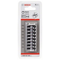 Bosch Schrauberbit Impact Control Insert Bit Pack, 8-tlg. (8xPZ2) Nr. 2608522325