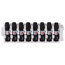 Bosch Schrauberbit Impact Control Insert Bits, 8-tlg. (8xT30) Nr. 2608522382