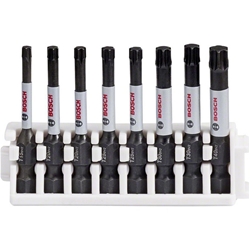 Bosch Schrauberbit Impact Control Power Bit Pack, 8-tlg. T15, T40, je 2x T20, T25, T30 Nr. 2608522329