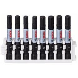 Bosch Schrauberbit Impact Control Power Bit Pack, 8-tlg., 4x H5, 4xH6 Nr. 2608522332