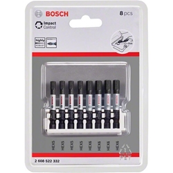 Bosch Schrauberbit Impact Control Power Bit Pack, 8-tlg., 4x H5, 4xH6 Nr. 2608522332