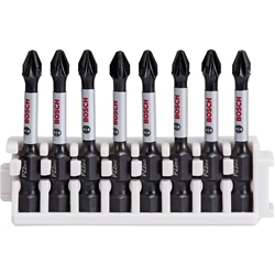 Bosch Schrauberbit Impact Control Power Bit Pack, 8-tlg., 8xPH2 Nr. 2608522331