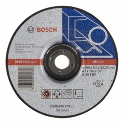 Bosch Schruppscheibe gekröpft EXPERT for Metal A 30 T BF, 180mm, 22,23mm, 8mm Nr. 2608600379