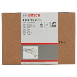 Bosch Schutzhaube ohne Deckblech, 115mm, Schraubverschluss Nr. 1619P06547