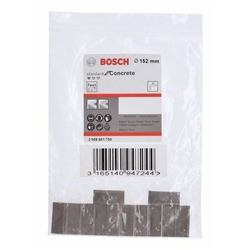 Bosch Segmente für Diamantbohrkrone Standard for Concrete, Ø: 152mm, Segmente: 12, Segmenthöhe: 10mm Nr. 2608601755