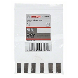 Bosch Segmente für Diamantbohrkronen 1 1/4-Zoll UNC Standard for Concrete, Segmenthöhe: 10mm, Segmente: 6 Nr. 2608601749