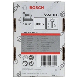 Bosch Senkkopf-Stift SK50 16G, 1,2mm, 16mm, verzinkt, 5000er-Pack Nr. 2608200511