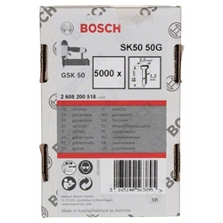 Bosch Senkkopf-Stift SK50 50G, 1,2mm, 50mm, verzinkt, 5000er-Pack Nr. 2608200518