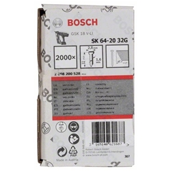 Bosch Senkkopf-Stift SK64 20G, 32mm verzinkt, 2000 Stück Nr. 2608200528