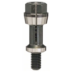 Bosch Spannzange mit Spannmutter, 1/4-Zoll, für Bosch-Geradschleifer, passend zu GGS 16 Nr. 1608570042