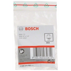 Bosch Spannzange mit Spannmutter, 1/8-Zoll, für Bosch-Geradschleifer Nr. 2608570083